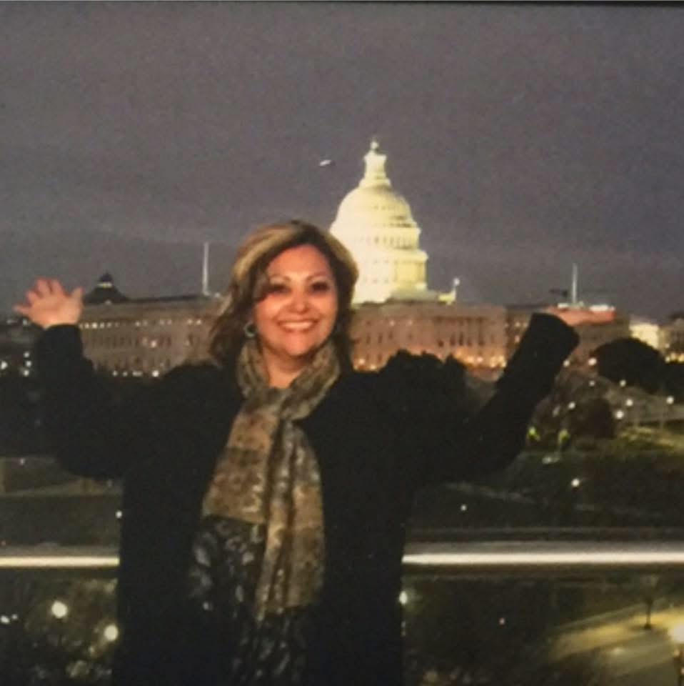 Veronica Bejarano-Malone at the White House