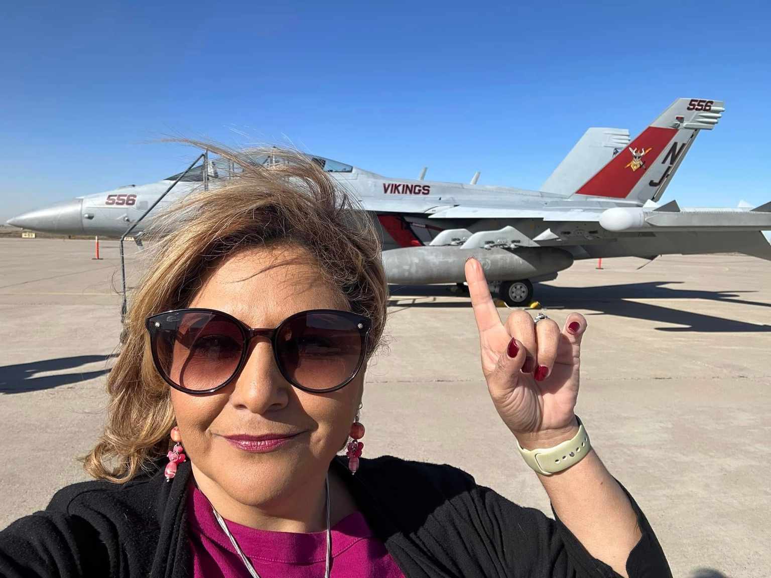 Veronica Bejarano-Malone attending a community event in Avondale Arizona